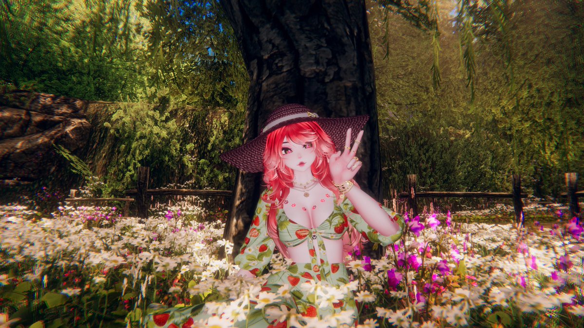 Shikidesu_VR's tweet photo. 「I'm laying in the grass
A daydream in the sun
I'm back inside your peace

Settle me
Can you settle down my soul?
And take me back to the days of old with you」

World: Grace ⁄ 恵み
Author: _Harim

#VRChat #VRChatPhotography https://t.co/jYpIYnyekl