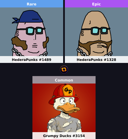 RareSwapOffers's tweet photo. 📋 New RareSwap Listing • Offer #3765

📤 Offering
ComradeML

🔄 Looking for
Grumpy Ducks #3154

Trade NFTs for NFTs on @RareSwapEx

#RareSwap #HederaNFT

https://t.co/WxUiCDi5J6 https://t.co/EcS20gzKxE
