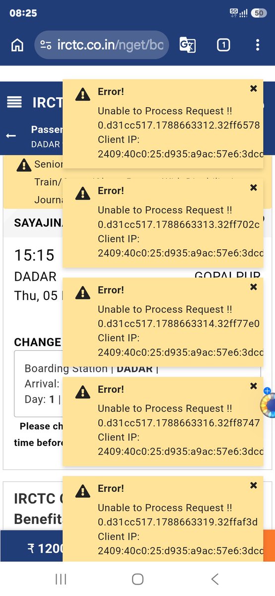 suresh_ravariya's tweet photo. @ShubhamSSoni2 @AshwiniVaishnaw @RailMinIndia @IRCTCofficial @PMOIndia yahi hal hai .... https://t.co/LX4jVISDLw