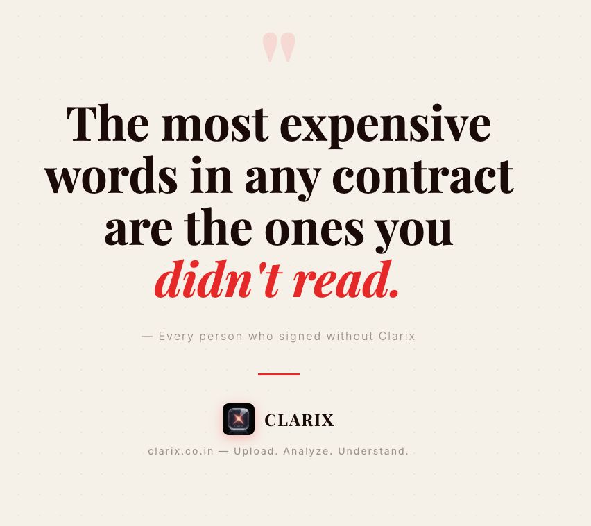 ai_clarix's tweet photo. Privacy policy = a contract you signed.

Hiding inside:
- Data sold to third parties
- Location tracked 24/7
- Messages scanned for ads
- Account deleted, no notice
- No right to data deletion

You agreed to all of it.

👉 https://t.co/iIQMMk3yIH

#Clarix #LegalTech https://t.co/FguFrOro1y