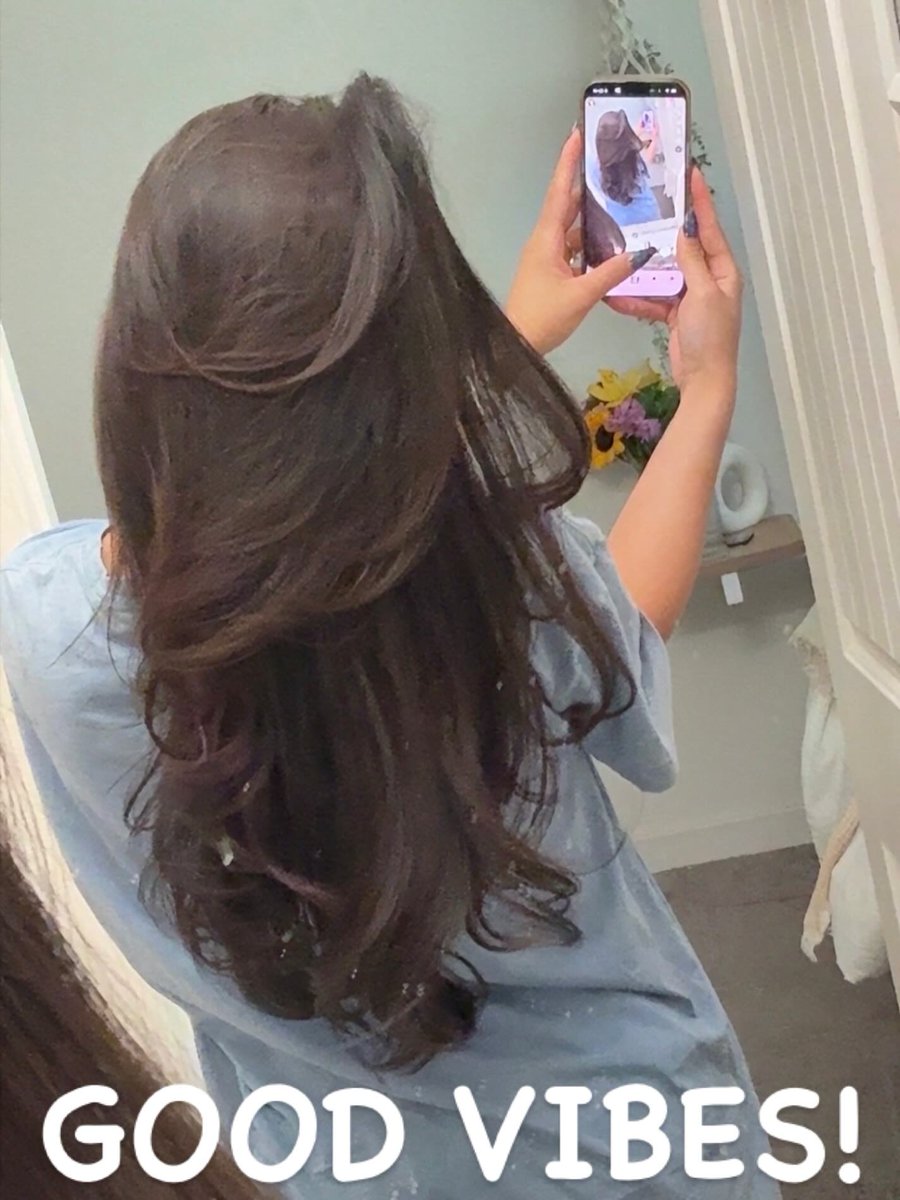 FreddaSheeij's tweet photo. I love seeing photos of their hair after an appointment. She recreated this beautiful look using a thermal brush! https://t.co/cl4ucTQPSp