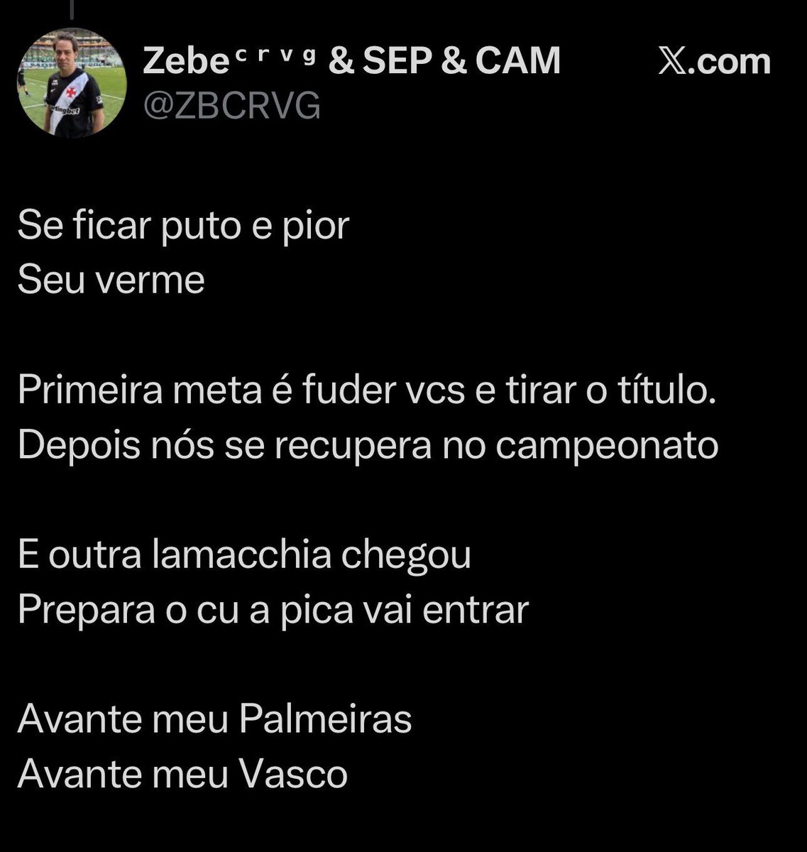 RockyFla18's tweet photo. QUE VI@DAÇO https://t.co/OslgUR3XCS