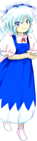 dailytouhous's tweet photo. The Touhou of the day is: Cirno! Hope everyone enjoys the new EoSD remake, baka baka! https://t.co/HeMJNN6XUS