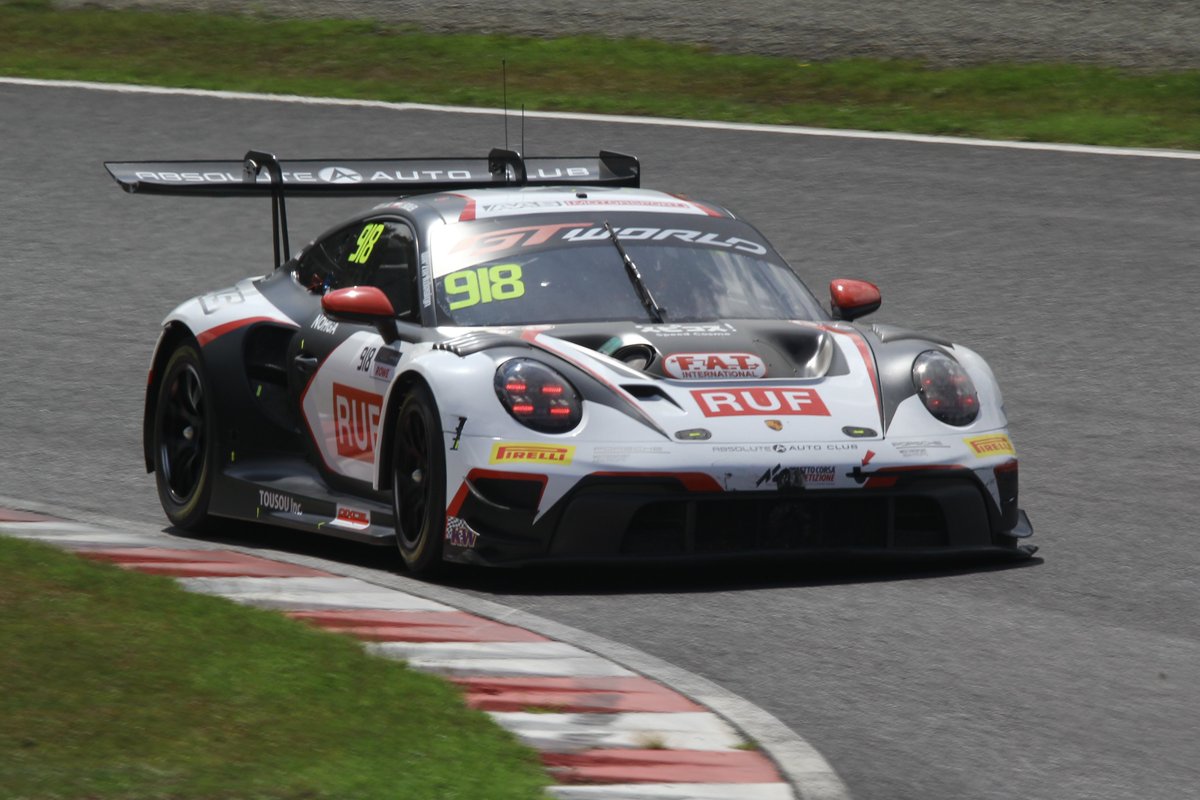 gfinthebase's tweet photo. GT World Challenge Asia 2026
Okayama International Circuit
Car: Porsche 911 GT3 R (992) EVO
Team: Absolute Racing
Car No:918
#GTWorldAsia #岡山国際サーキット https://t.co/GFQsrGXc3d