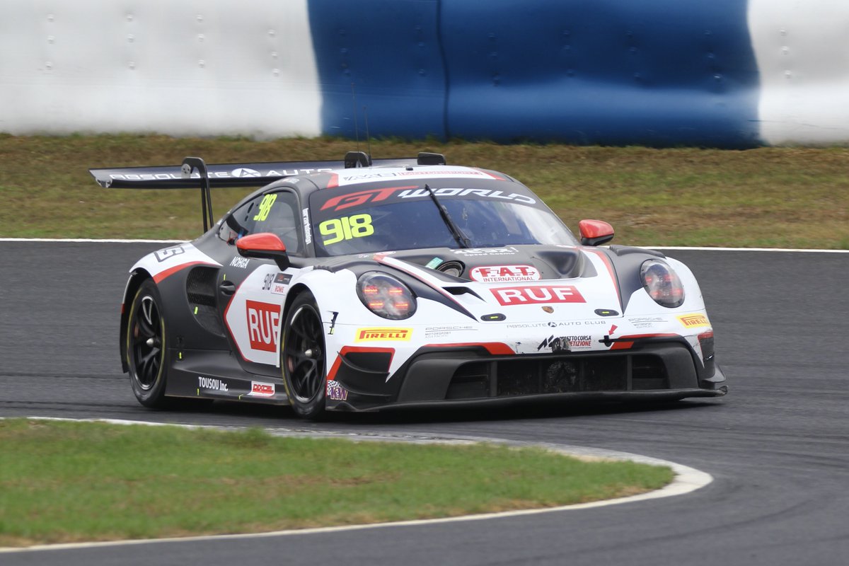 gfinthebase's tweet photo. GT World Challenge Asia 2026
Okayama International Circuit
Car: Porsche 911 GT3 R (992) EVO
Team: Absolute Racing
Car No:918
#GTWorldAsia #岡山国際サーキット https://t.co/GFQsrGXc3d