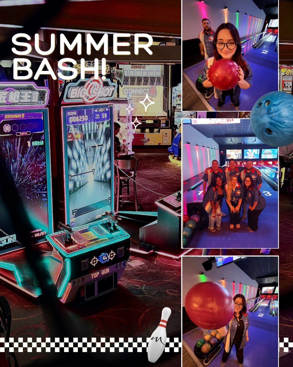 ModeraFrisco's tweet photo. Strikes, smiles, and team spirit! Our team had a fantastic time at the Summer Bash Bowling Corporate Event. A great day of fun, friendly competition, and even better memories! #moderafriscosquare #millcreekres #friscoapts https://t.co/5V44pC4AhI