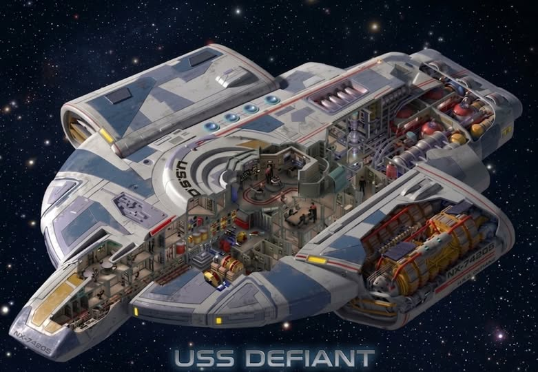 BallerToy1327's tweet photo. Star Trek Deep Space Nine......... The USS Defiant........ Cutaway.....
What does everyone think about the class of starship.....?
Does it have a unique design........?
Could be improved.....? https://t.co/qGNWSqgWx5