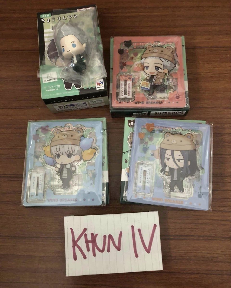 khun_iv14's tweet photo. แสตนชิ้นละ 180 พร้อมโอน 150
- คาจิ
- สึกิชิตะ
- อุเมะมิยะ

Chokorin อุเมะมิยะ พร้อมโอน 250
300

รับอุเมะคู่ 350 พร้อมโอนส่งพรี

+40ส่ง
*พื้นที่พิเศษ +20
สนใจสอบถามเพิ่มเติมได้ค่ะ

#ตลาดนัดwindbreaker #ตลาดนัดนักเลงลม #ตลาดนัดอนิเมะ #ตลาดนัดอนิเมะรวมด้อม https://t.co/OhpX7fxmLL