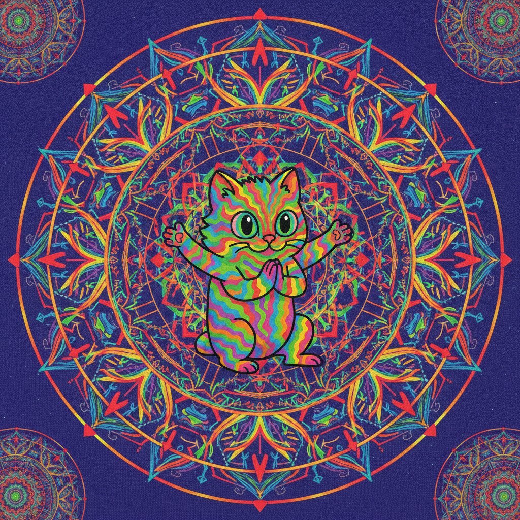 GasspasCat's tweet photo. the chaos isn't chaos it's the cat arranging every selloff into a mandala you're too close to see and $GASS is the center point where panic folds into pattern.

All GASS no brakes. https://t.co/iLfbW4ztYh