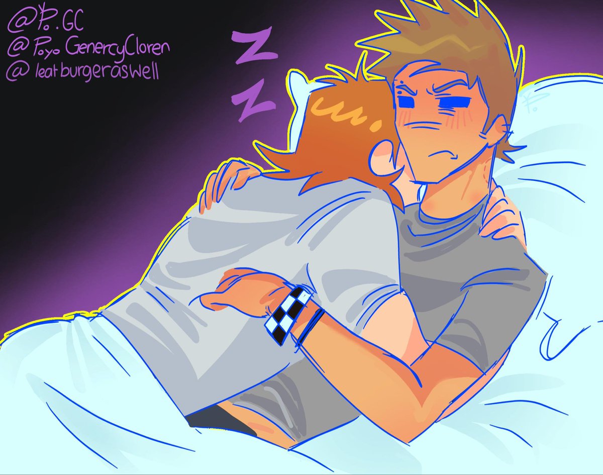 Poy0Yenix's tweet photo. sleepy headdd zzzzz #eddsworld #tordtom #tomtord https://t.co/bL2oYvVIiD