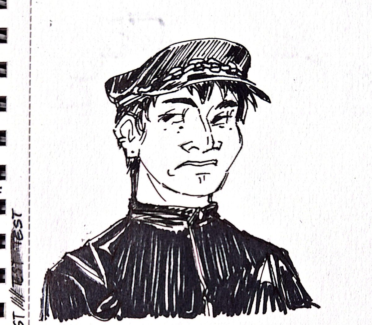 butcheeked's tweet photo. raise your hand if you like mean leatherdyke butches #ocs https://t.co/C8zdceGj8J