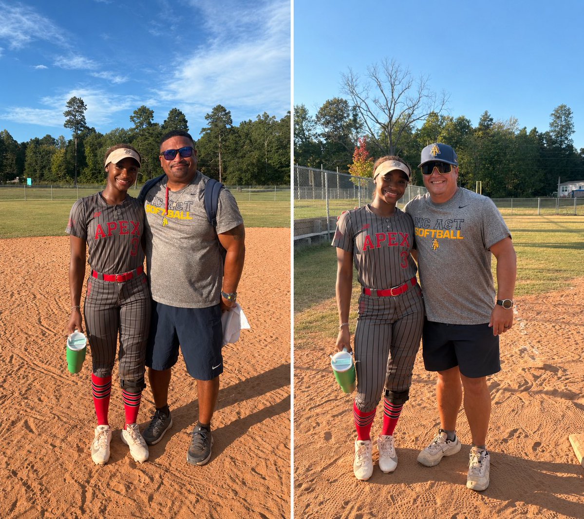 LG3_2027's tweet photo. Amazing @NCATSOFTBALL camp! Great energy and structure. Thanks @darrenolivo and Coach G for the invite. Such a beautiful campus. Can’t wait to come back! #AggiePride  

John 13:7 #Godsplan Psalms 46:5 #Godiswithinher #apexfastpitch #bettereveryday #Classof2027 #uncommitted  #comebackszn 

@NationalEsparza @ApexReign2027 @GoldEsparza @christawill14 @CoachDrod @Randle_Softball @trhsathletics1 @IHartFastpitch @SBRRetweets @SoftballRecruit @SoftballDown @DfwSho @gatorjack72 @CoastRecruits @CoastRecruitsSB @PlayBookAthlete @sbsportsnetwork @DirectRecruits @CoastRecruitsSB @sbsportsnetwork @gamesondirt @Softball_Home @AppStorms48176 @NCSA_Softball @ExtraInningSB @27Softballradar @NextPitch_SB @DiamondAddicts @commit2HBCU @HBCUSoftball @MSPtakeover