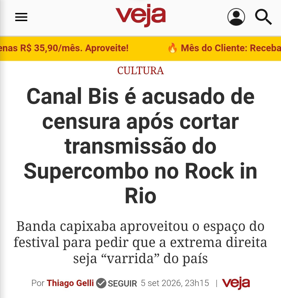 centralspcb's tweet photo. 🗞️ SAIU NA VEJA!

O barulho do povo faz a manutenção da democracia. Não nos calaremos.

🔗 https://t.co/oM0s5DurN0 https://t.co/8aurommhPx