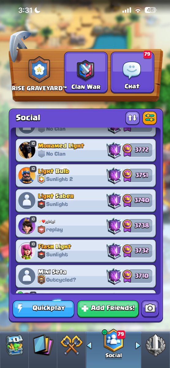 CATSLOVERCR's tweet photo. he greatest honor a clash royal player can have in this game thanks alot @MohamedLightCr1 ❤️❤️ https://t.co/5pj8g0DEPr