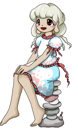 dailytouhous's tweet photo. The Touhou of the day is: Eika Ebisu! https://t.co/mrUh1YbapD