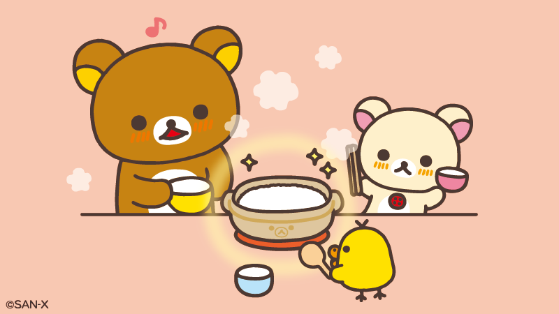 rilakkuma_gyr's tweet photo. 新米の季節ですね
今日は土鍋で炊いたほかほかのご飯です🍚 https://t.co/u1veNqAivJ