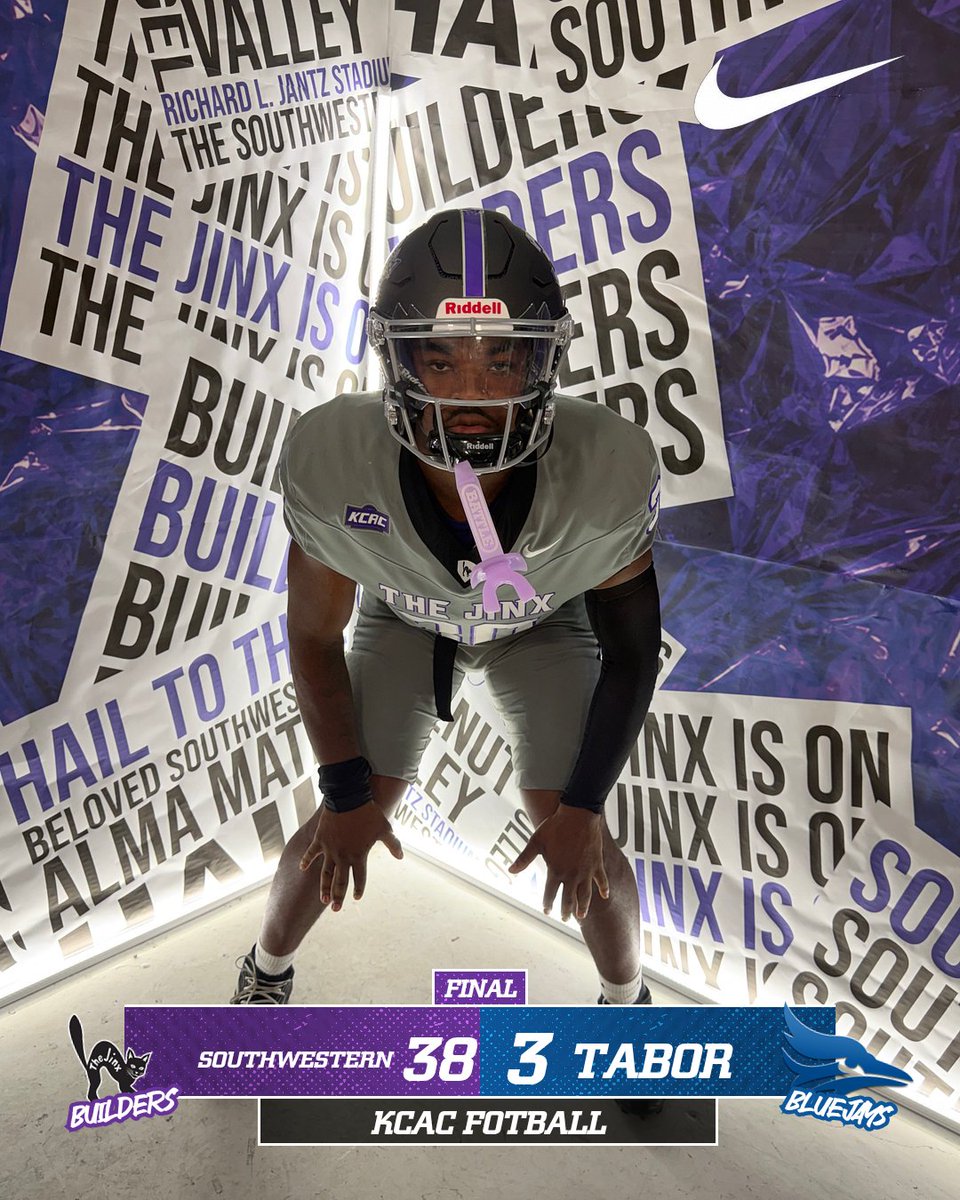 buildersports's tweet photo. Final Score from WINfield

Builders ~ 38

Bluejays ~ 3

#thejinxison https://t.co/QWzQ6CwRgi