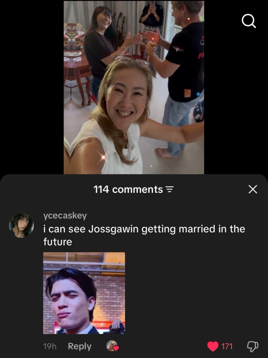 yasmin_rishika's tweet photo. She liked the comment... I feel like the wedding is near guys 😭😭😭

#JossGawin https://t.co/bDQW1BFIhL