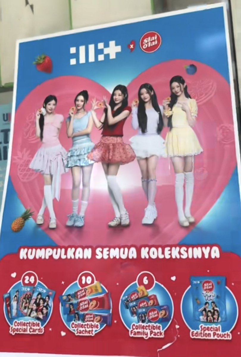 theillitnews_'s tweet photo. ILLIT’s special photocards for the Slai O’lai collaboration! 

#ILLIT #아일릿 https://t.co/kJgOTodKa8