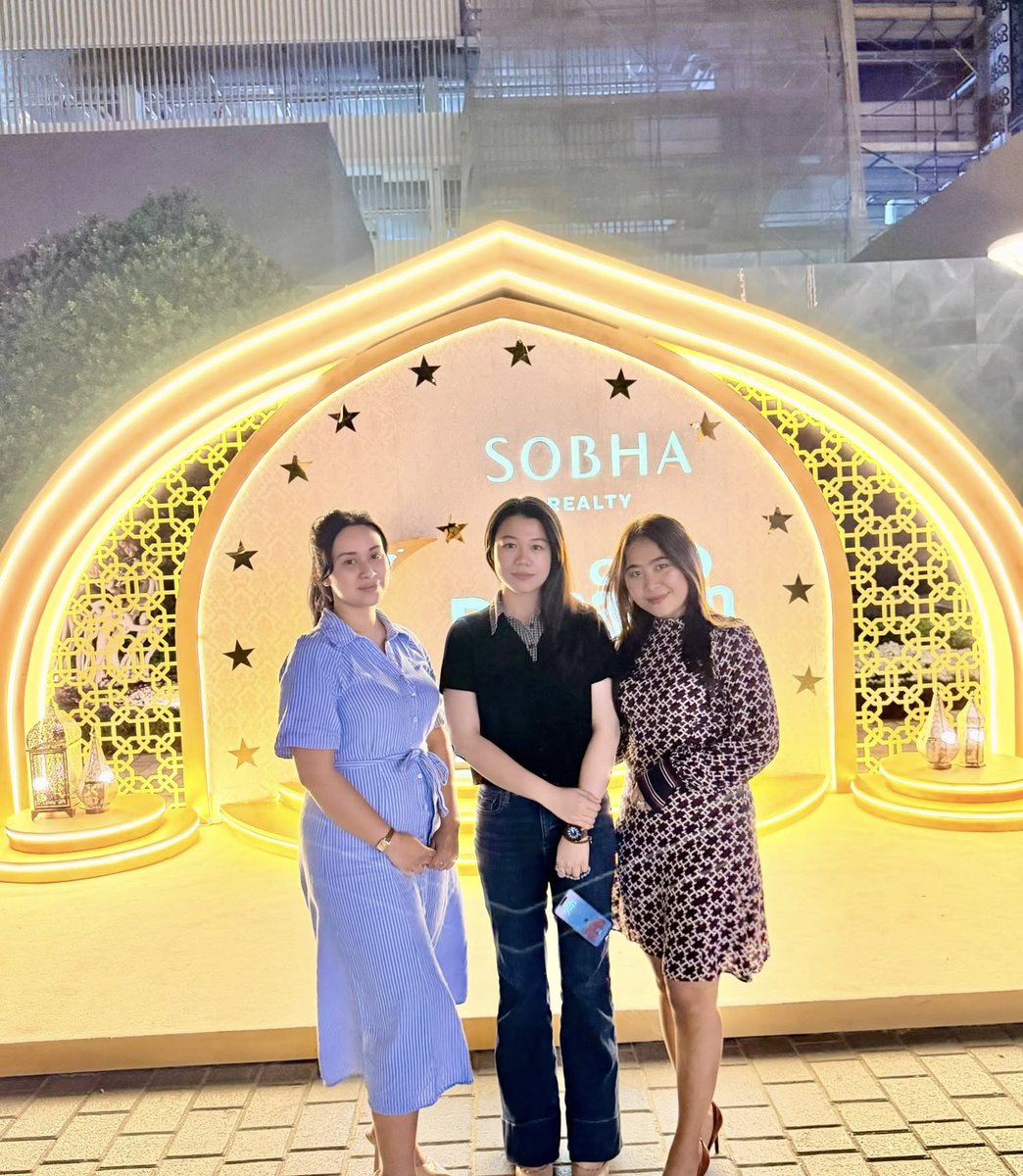 KevenSoussbp's tweet photo. Women supporting women. Women empowering women. A beautiful memory at Sobha Realty. As a Burmese woman in a globally competitive environment, I feel immense pride and gratitude. We rise by lifting each other. https://t.co/1SjwvRycjs