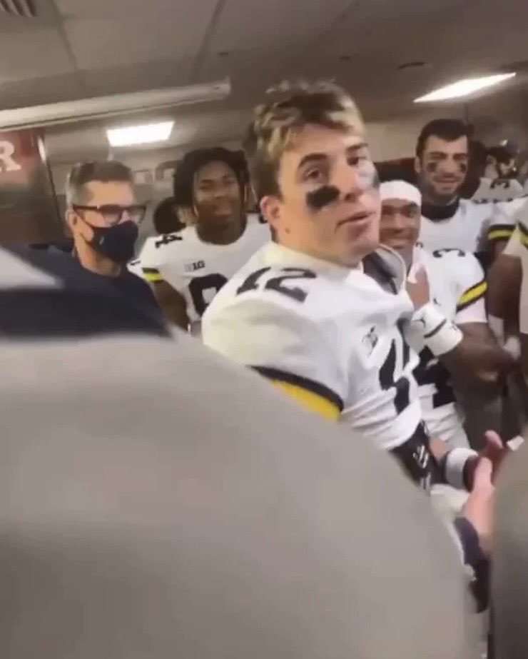 CorumsBurner's tweet photo. What happens if we beat Oklahoma huh? Who’s gonna remember the bullshit win before? https://t.co/smMx6uqbGq