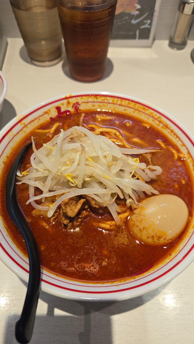 __PRiNCExx's tweet photo. 蒙古タンメン中本 秋津店
東京都東村山市秋津町5-7-8 秋津駅南口店舗 1階

★北極ラーメン
└クラッシュにんにく
└味玉(醤油)
└定食

#蒙古タンメン中本秋津店
#ラーメン #拉麺 #ラーメンインスタグラム #麺スタグラム #麺活 #麺テロ #ラーメン部 #ラーメンパトロール #まんまニンニク https://t.co/iDXZrna8Zd