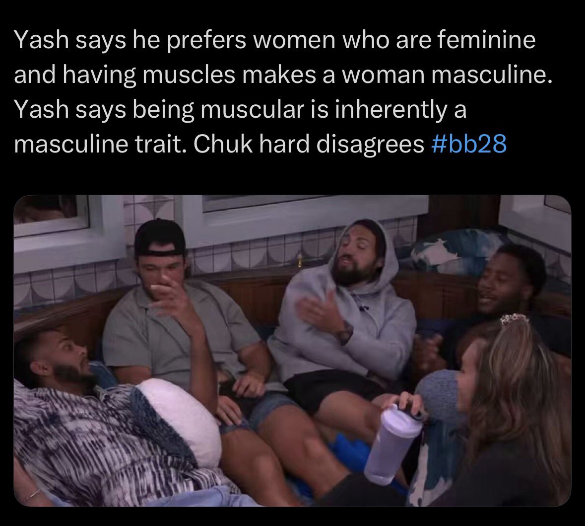 scarygrrrrl's tweet photo. this y’alls king #bb28 https://t.co/4tXgqsnJfW