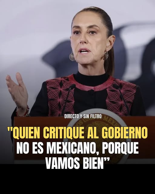 GARCIPAVON's tweet photo. ''Vamos bien'' pero bien derechito a la fregada.
No sra. @Claudiashein  cualquier mexicano tenemos el derecho de criticarla a usted y a este gobierno, cuando las cosas van ''mal'' , pero bueno, lo suyo sigue siendo la burla, dividir y fomentar el odio. 
Le aseguro que cualquier cosa que pudieran ''hacer bien'', se les aplaudiría, pero usted, no sabe gobernar.