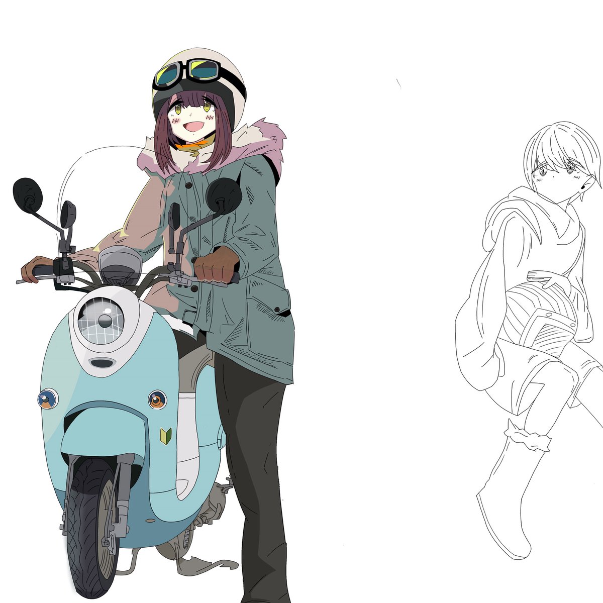 yukicha323's tweet photo. 靴普段描かないから難しい💦
口はどんな風に描いたらいいか悩み中 https://t.co/13CpxdhpeT