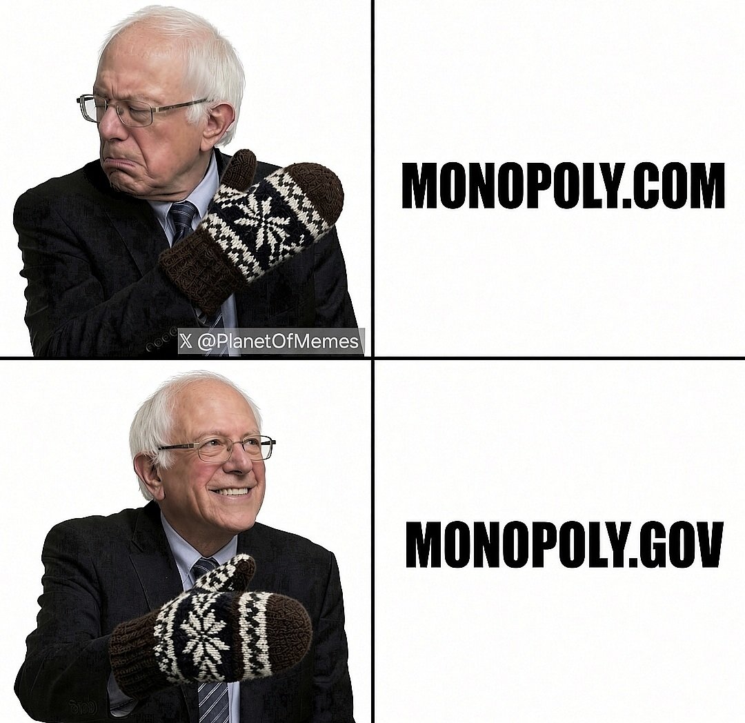 PlanetOfMemes's tweet photo. Typical Bernie Sanders. https://t.co/yQJlaGIGKd