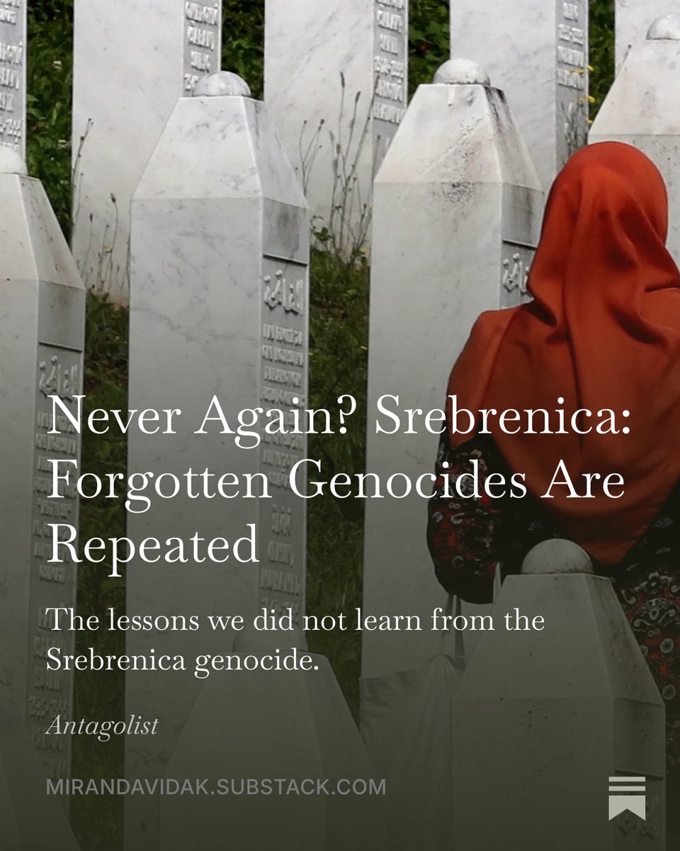 mirandavidak's tweet photo. The summer of Mladic, Karadzic, and "Never Again." https://t.co/cMi6r2QsiO https://t.co/ToXcR0KjDG