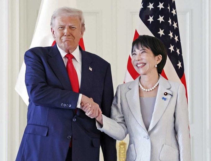 boafeatss's tweet photo. 国際法を遵守しないトランプに対し、国際刑事裁判所（ICC）がトランプ政権を批判するのは当然の話だが、トランプがICCの赤根智子所長らを資産凍結の制裁対象にすると発表しても、高市首相が抗議をしないから理解不能

#高市早苗が日本を潰す 
#高市やめろ
#報道特集　で取り上げてください https://t.co/akjJsd5SaT