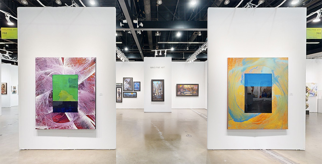 LAArtShow's tweet photo. LA's MRG Fine Art returns to LA Art Show 2027. The full-service fine arts company represents a new generation of artists across painting, printmaking, and portraiture, including Kii Arens, Sandy Bleifer, and Travion Payne. https://t.co/ZnXKa90pSz #LAArtShow2027 #MRGFineArt https://t.co/fvo6Es670G
