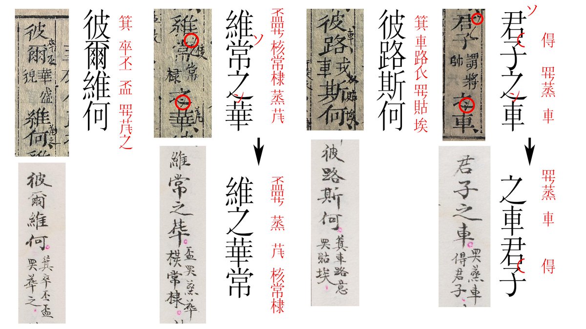 Hy_KNH's tweet photo. Vietnamese glossing of a poem from Cai Wei 采薇 https://t.co/5ReppGQ2FT