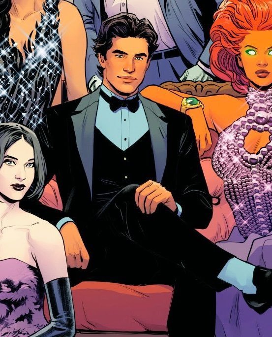 MonsterDoll13's tweet photo. I know I'm late, but Nic in this tux has sealed the deal; he is the embodiment of Dick Grayson, aka Nightwing.  I did a double take when I saw the colour. 

I know Nic doesn't have the ICONIC cheesecake 🤲, but his personality makes up for it.
#NicVansxCreativeArtsEmmys https://t.co/Wr2cWC1cD1