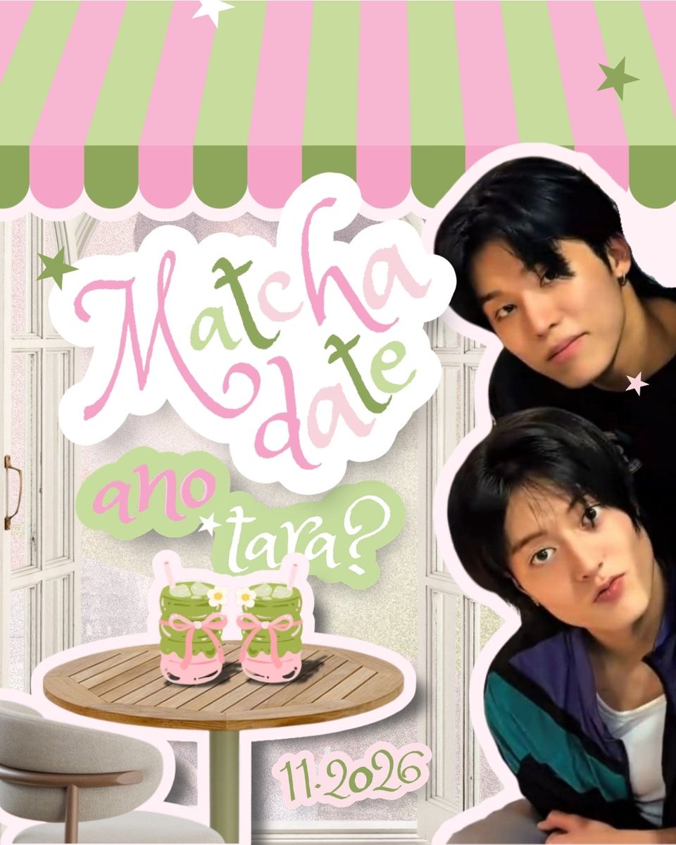hjwtruther's tweet photo. a matcha date for two… 🍵
but this time, you’re invited. ♡🌿

something special for all the 04z enthusiasts is coming soon.
stay tuned! ✨ https://t.co/kUsVVQYG2C