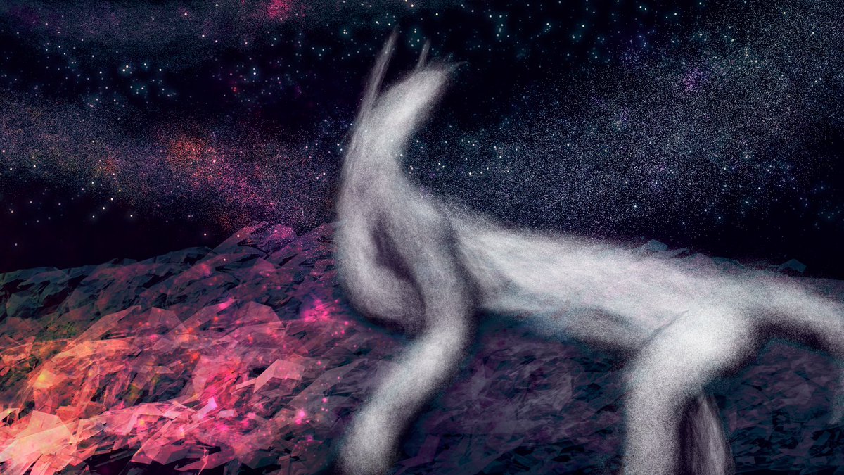 WeaverWisford's tweet photo. 115/9/6
與友人的篝火聚會

#digitalart #digitalpainting #animal #Night #Space #Rocks #Shining #Warmth #Light #Leisurely #Relaxed #creature https://t.co/WCOrdqr4HX