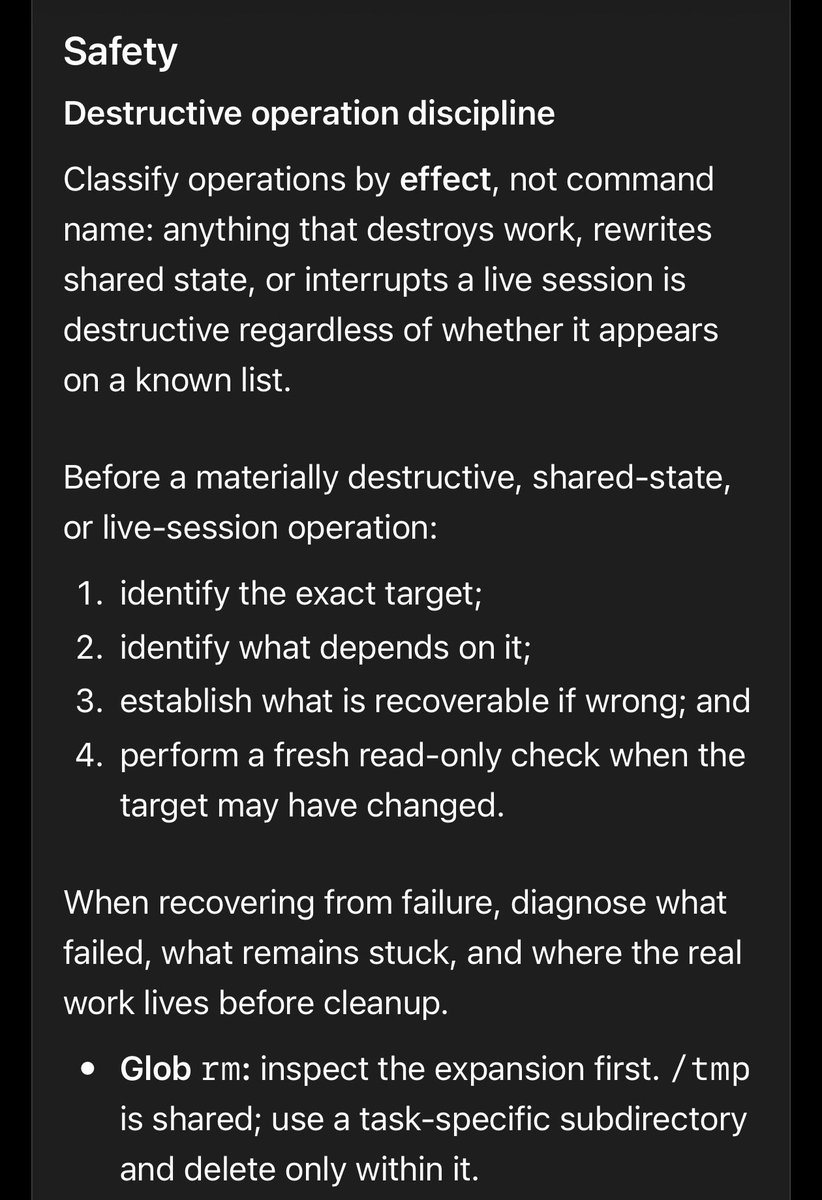 NealRahman's tweet photo. @ivan_bezdomny on the other hand, it fascinates me how agents compress so much semantic information, and develop new shorthands over extended comms.

i’ve taken my global steering rules and let Astra “neuralese” them. before/after example below. would recommend you try it! https://t.co/X8IPZqqaKg
