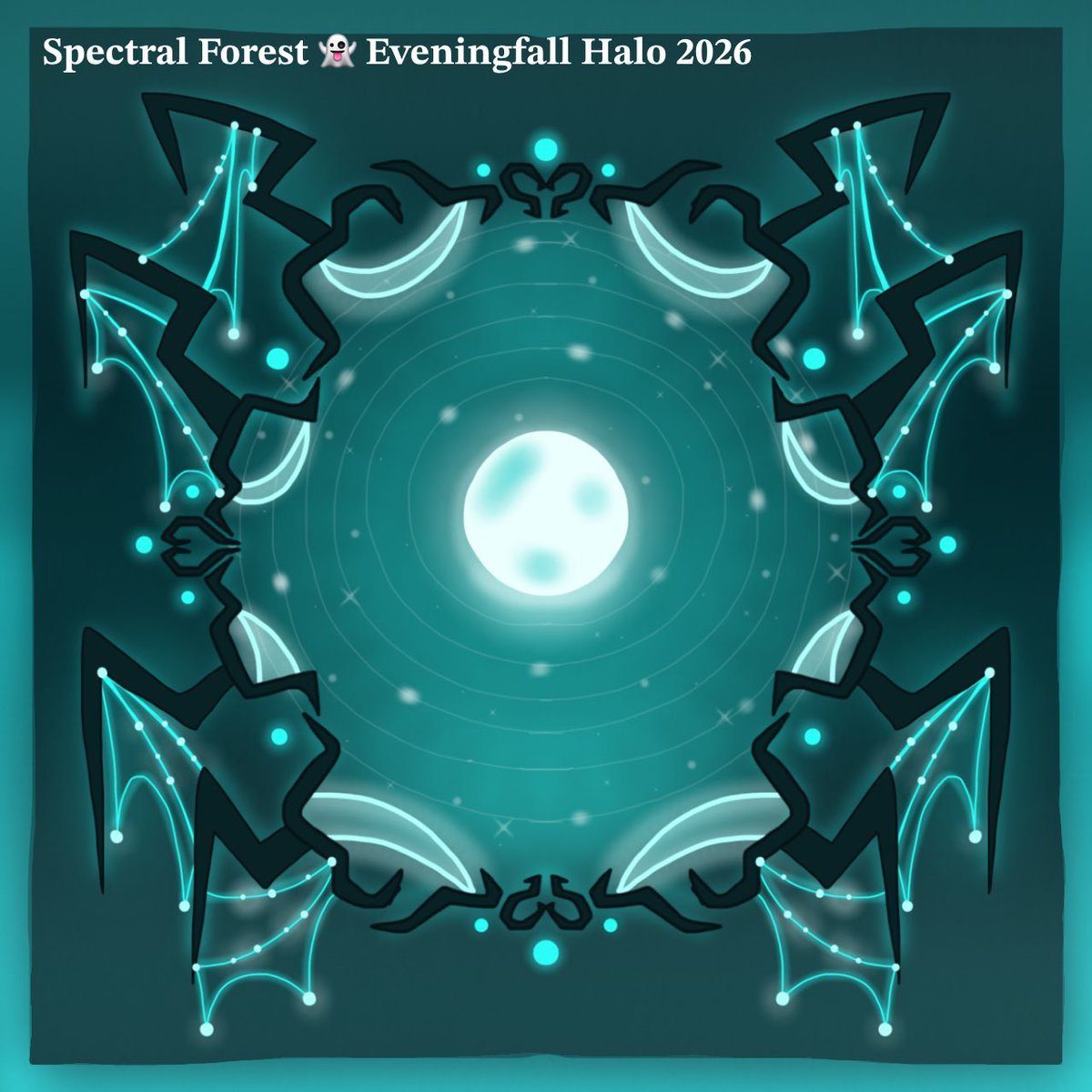 Vanity_M00n's tweet photo. [ “ Spectral Forest 👻 Eveningfall Halo 2026 “ ]

2026 Eveningfall Halo prediction concept made by me!!

#royalehigh #rhtc #royalehighconcept https://t.co/9TmKXvWFkK