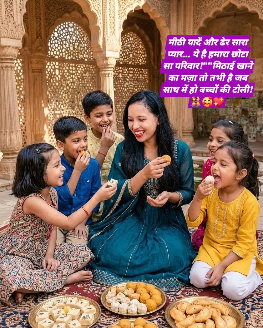 hakan3067's tweet photo. कहा जाता है महल पुरानी कहानियाँ सुनाते हैं, मगर आज यहाँ बच्चों की हँसी, मिठाई और प्यार से एक नई कहानी लिखी जा रही है। इन्हीं मीठी यादों में बसती है असली खुशी। https://t.co/noxPIDyFC8