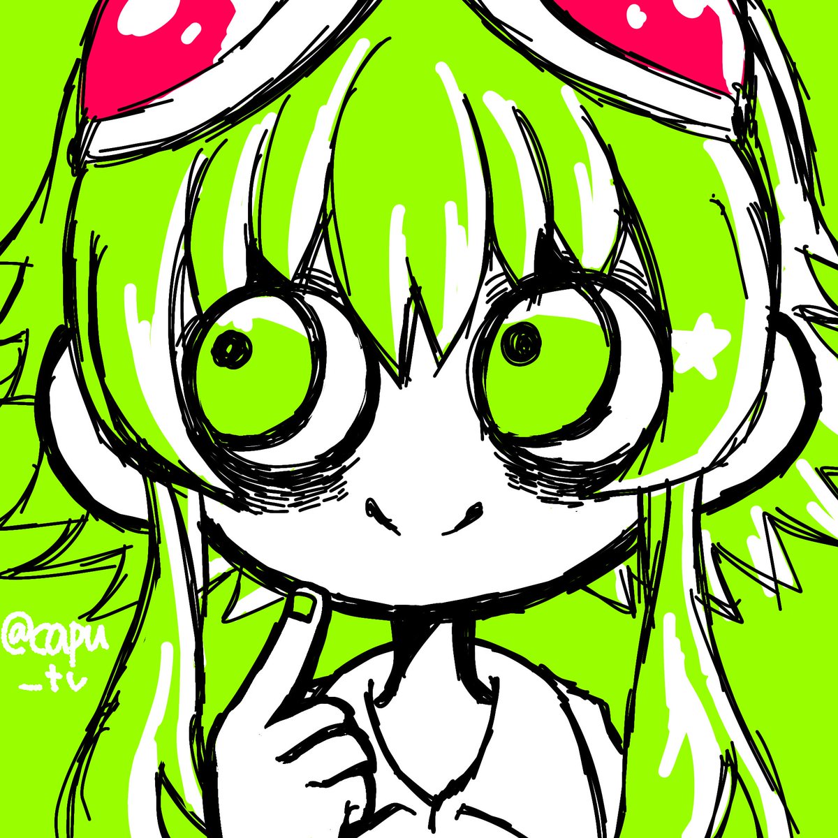 haritakusan's tweet photo. いつも通りでGUMI ﾁｬﾝ、音街ウナﾁｬﾝ、歌愛ユキﾁｬﾝ　#GUMI  #音街ウナ　#歌愛ユキ　#イラスト https://t.co/iW3N6uc2S7