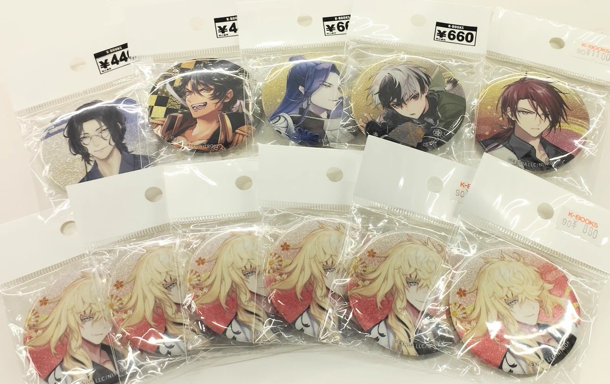 絢爛缶バッジ 刀剣乱舞 一文字則宗 10点セット 絢爛缶バッジ 刀剣乱舞 一文字則宗 10点セット 刀剣乱舞 一文字則宗