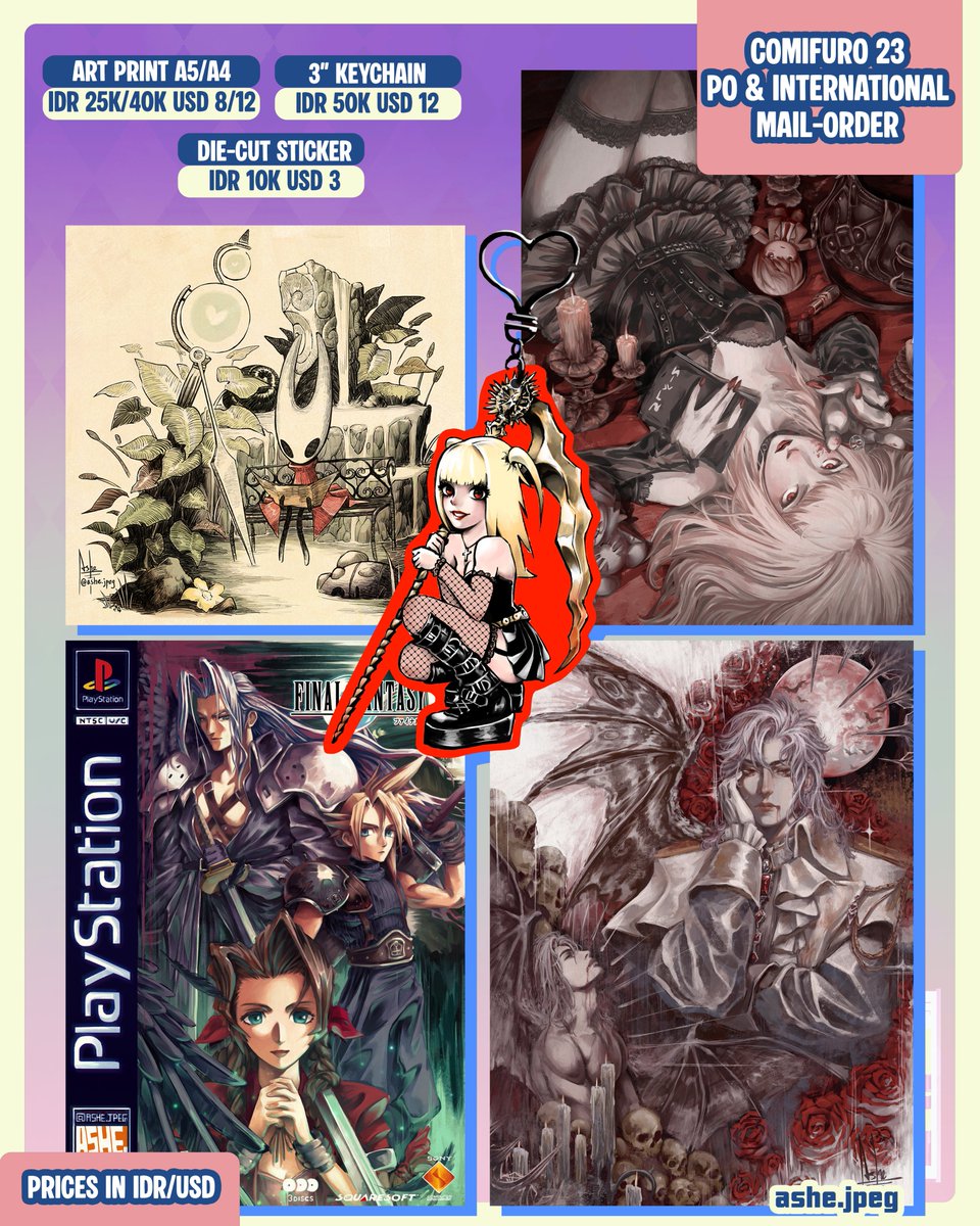 AsheJpeg's tweet photo. 🔁&amp;🩷appreciated!
Comifuro23 PO~ Closes on 14th Sept!! 

👋Pick up, mail order &amp; International! 
✨Sonic, Nana, LADS, Pokemon etc
📋Form: https://t.co/1bcZAeFvCv

(1/2)More items on thread! 
#cf23 #cf23catalogue #comifuro23 https://t.co/9g686vzyhc