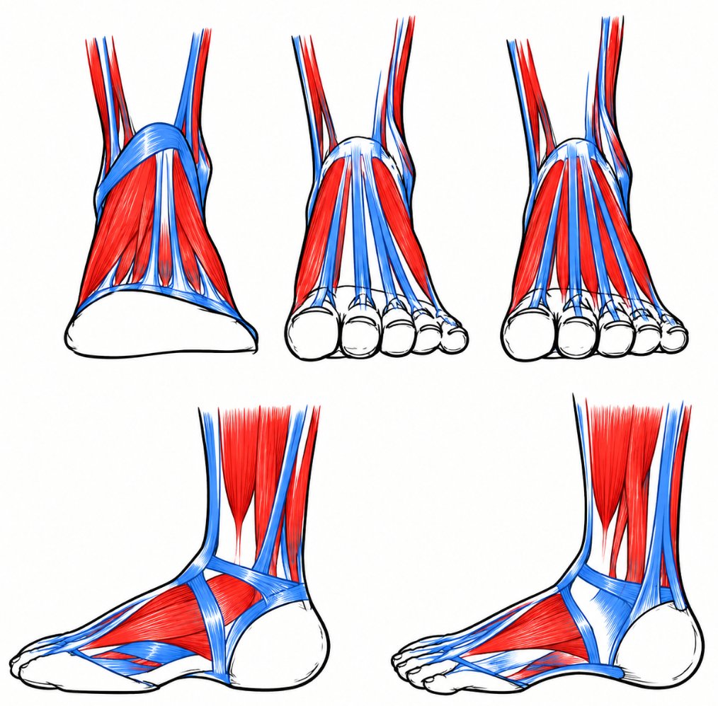 pietrobaudin's tweet photo. Every angle you need for realistic feet https://t.co/H8mFLEpgyw