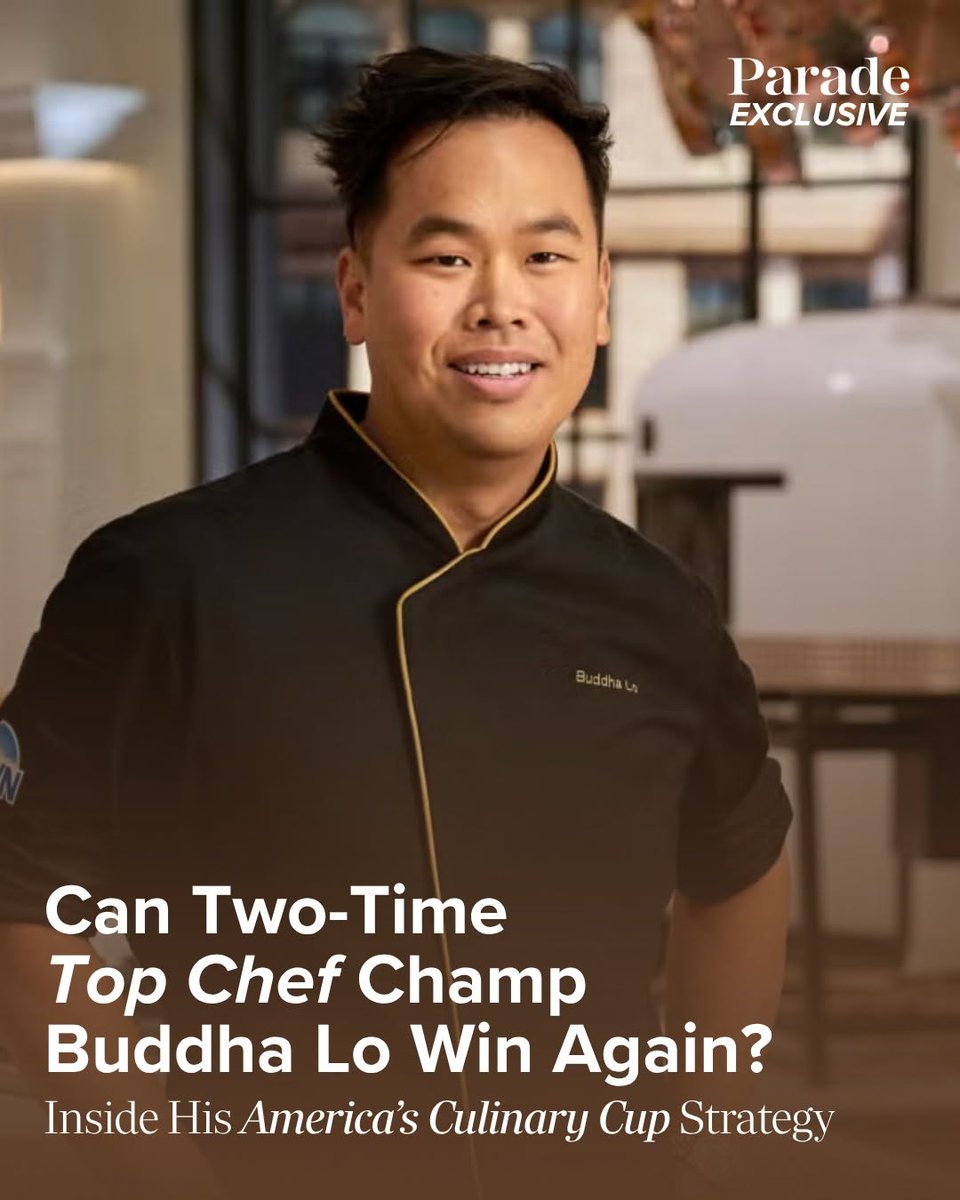 AkoDiaz's tweet photo. Buddha Lo shares why he's still drawn to cooking shows and what's driving his upcoming chapter on ! (Photo: Jackie Brown/CBS)

See the full interview through the link in our bio. https://t.co/nsE7E8lAZF