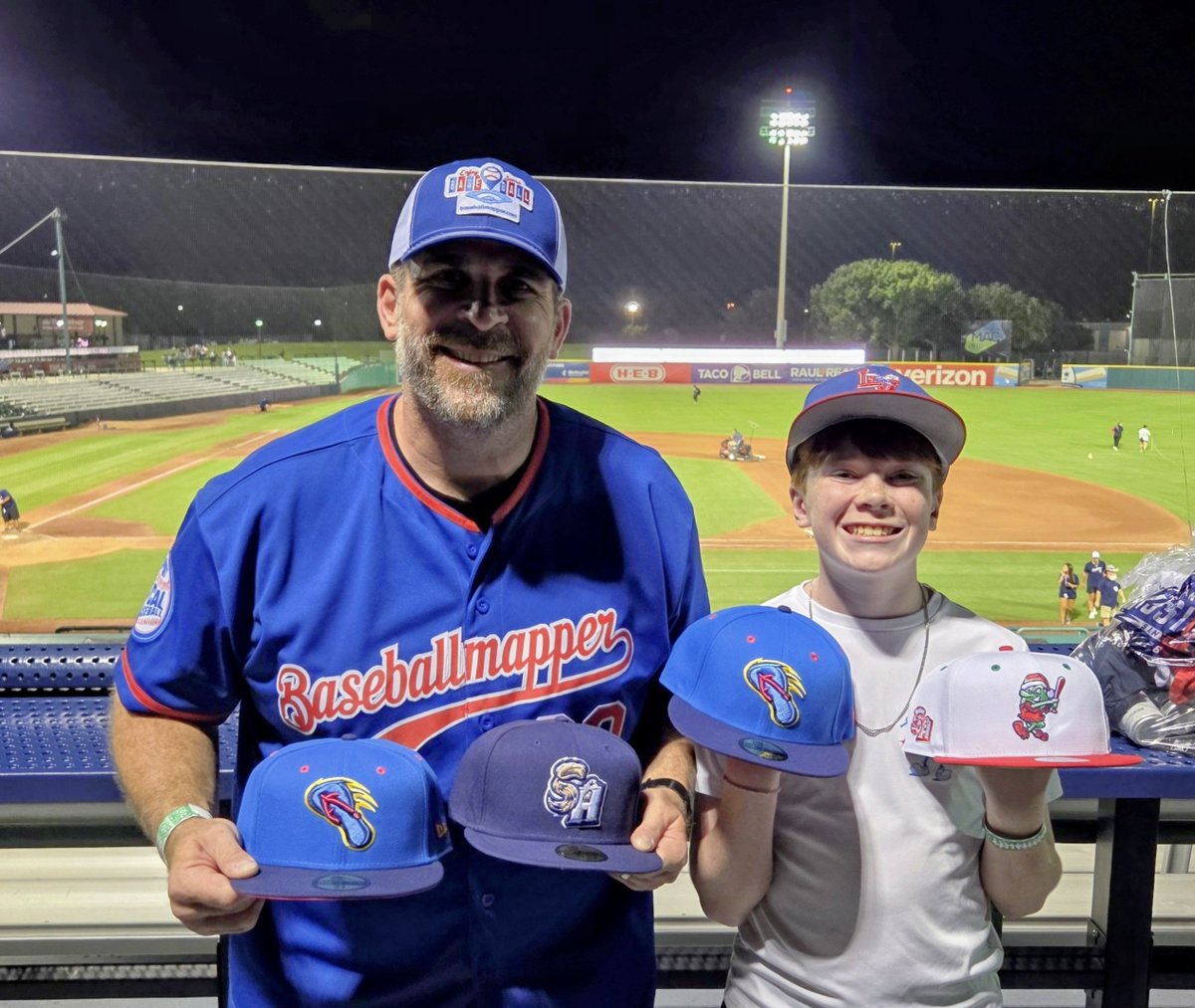 baseballmapper's tweet photo. Oh boy. Give us all the hats! @missionsmilb https://t.co/svAgdkN98S