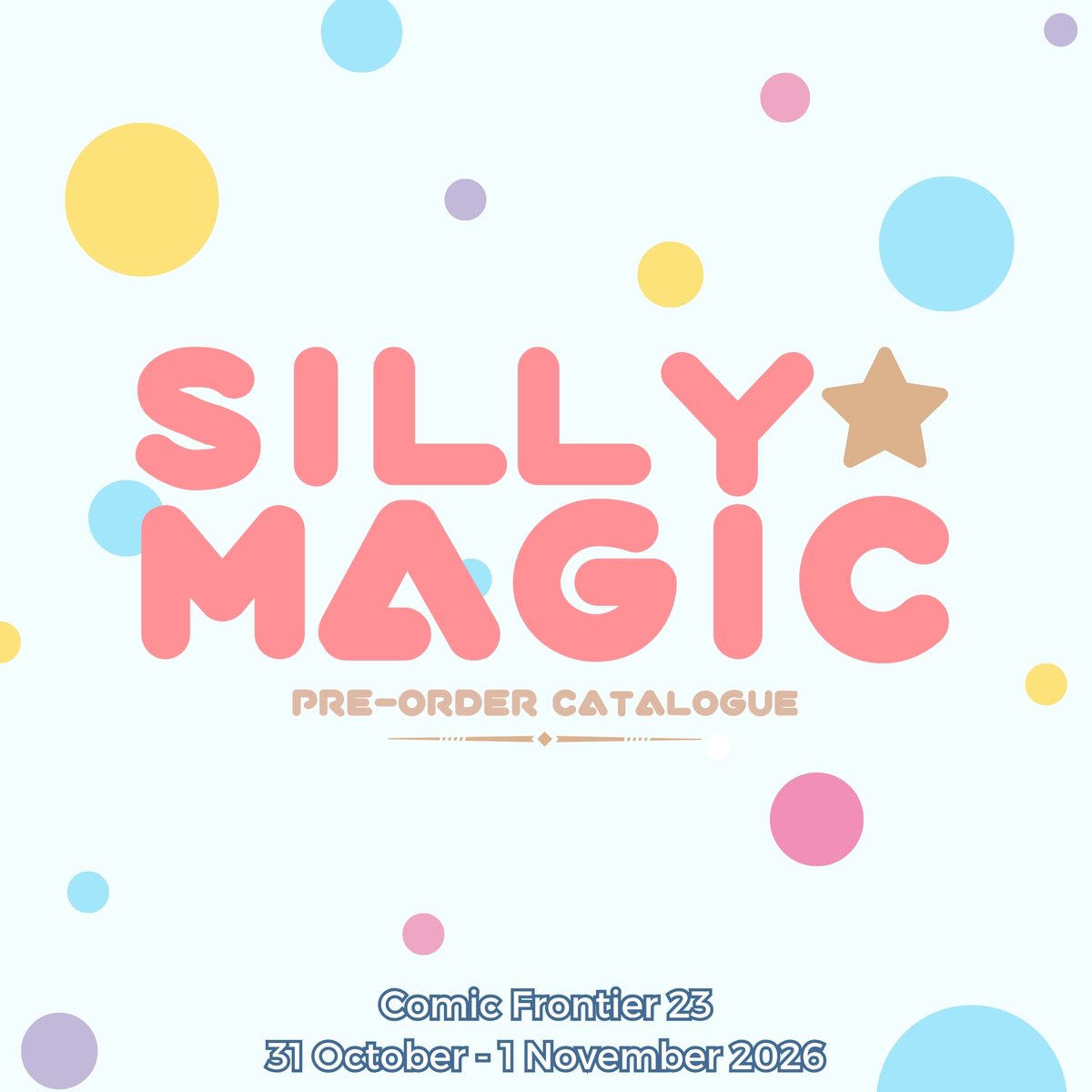 X3Narts's tweet photo. Like &amp; Share would be appreciated (˶ᵔ ᵕ ᵔ˶) ‹𝟹

Silly Magic Pre-Order CF23 

Fandoms :
- Madoka Magica 
- Wuthering Wave
- Witch Hat Atelier 
- HSR
- Etc!

📍Booth : TBA
📅 : Until 1 October 
🔗https://t.co/MfhLRIaztF

#comifuro23 #cf23 #cf23catalogue #pocf23 #madokamagica https://t.co/pwWXITeAD7