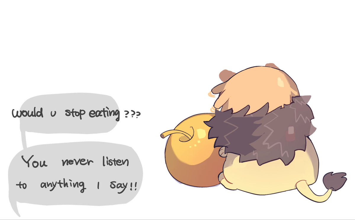 splaoooo_iio's tweet photo. Manepear is just a little chubby #manepear #unstableuniverse https://t.co/rb8KsWcmTU