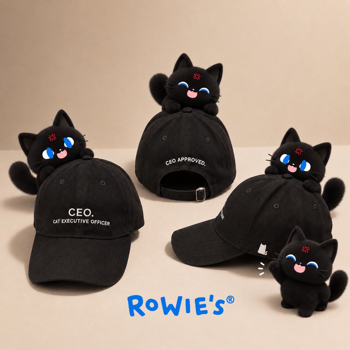 rowiescoffee's tweet photo. อะแฮ่มอะแฮ่ม ได้เวลาเปิดตัว Rowie's cap สามารถซื้อสินค้าได้แล้ววันนี้ที่หน้าสาขา เซ็นทรัลลาดพร้าวว มีทั้งหมด 3 สีด้วยกัน สีดำ สีขาว และ สีน้ำเงิน รีบๆมารับกลับบ้านนะคับเมี๊ยวว สินค้ามีจำนวนจำกัด!!!😻
Price : 790 THB🐈‍⬛ https://t.co/k5kShMOrJw