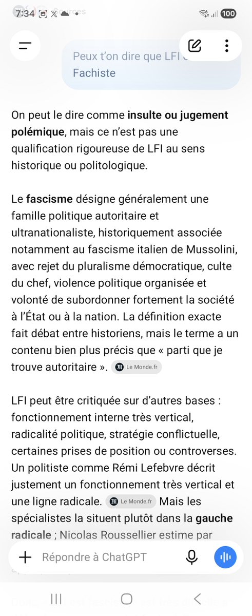 KefadaNo's tweet photo. @Karakoram842 @turtle19732004 @viviapostat Ça serait bien que tu t’informes sur la définition du mot Facho avant de l’employer https://t.co/s9JezAw5V8